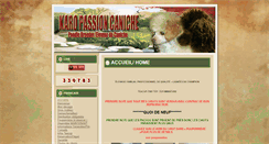 Desktop Screenshot of karopassioncaniche.com